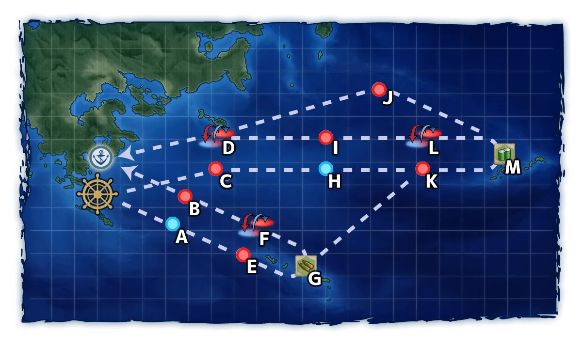 1-6 鎮守府近海航路