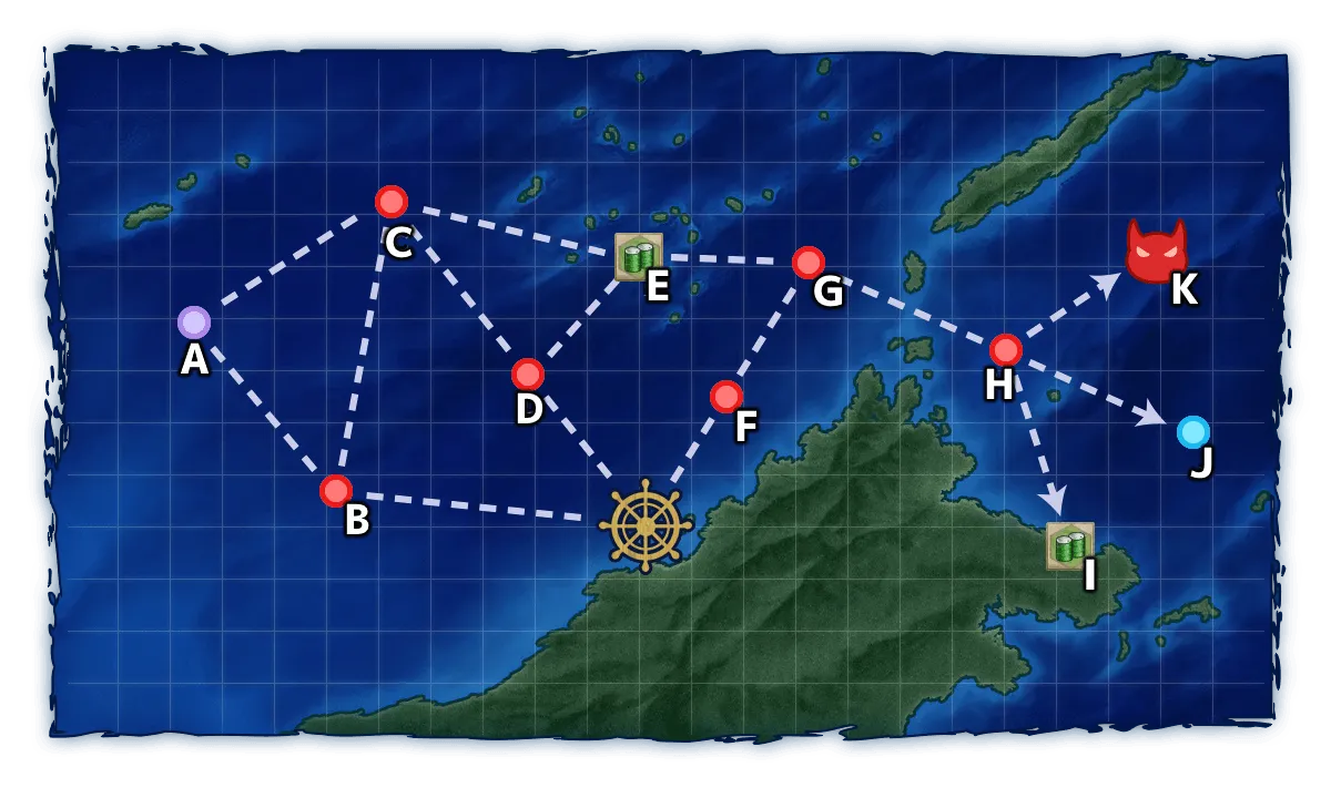 7-1 ブルネイ泊地沖