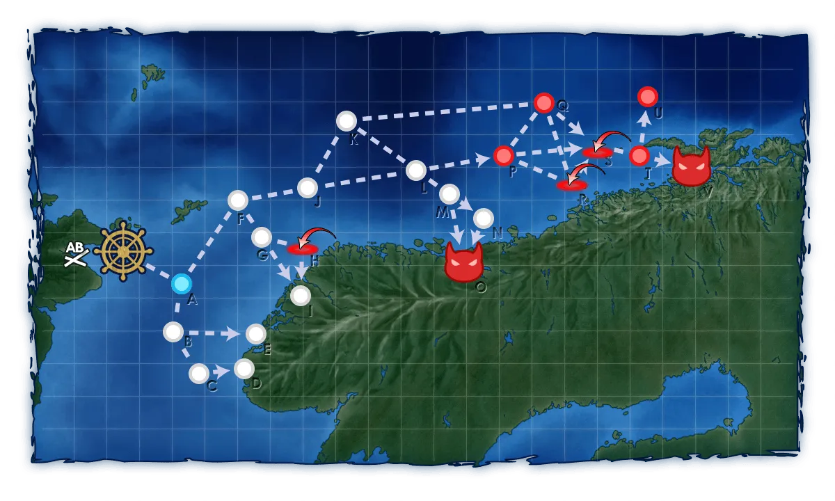 E1 ノルウェー沖/ナルヴィク沖