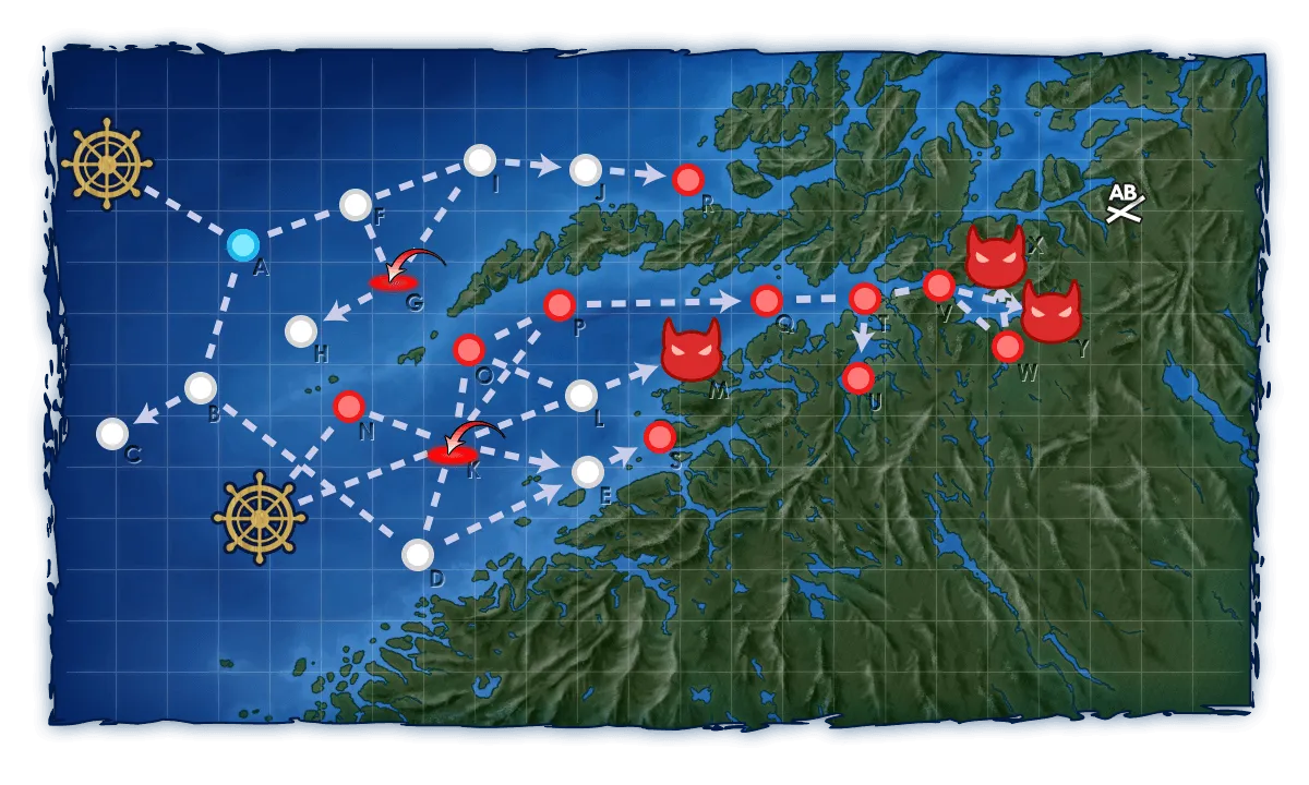E2 ナルヴィク沖