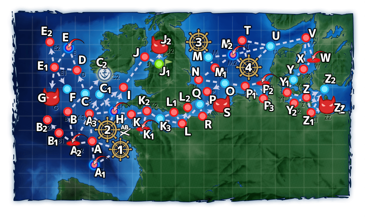 Selected map